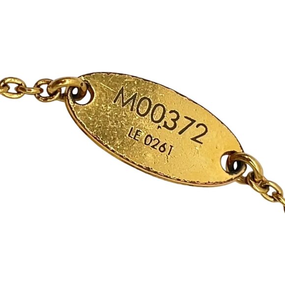 864274BC (S3) Louis Vuitton Bracelet Gold Metal w/Box - Picture 9 of 10